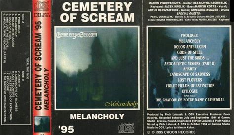 Cemetery Of Scream Melancholy Encyclopaedia Metallum The Metal