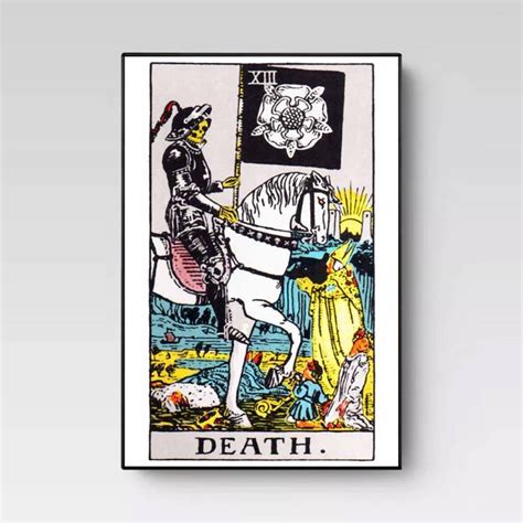 Death Tarot Card Art the Death Tarot Fan Art - Etsy