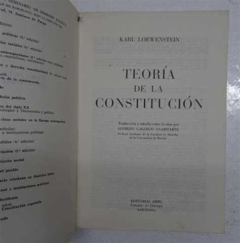 PDF Teoría de la constitución constitucionalismo y poder de la