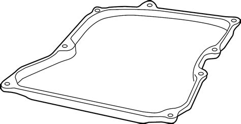 Volkswagen Tiguan Transmission Oil Pan Gasket 09M321370A Genuine