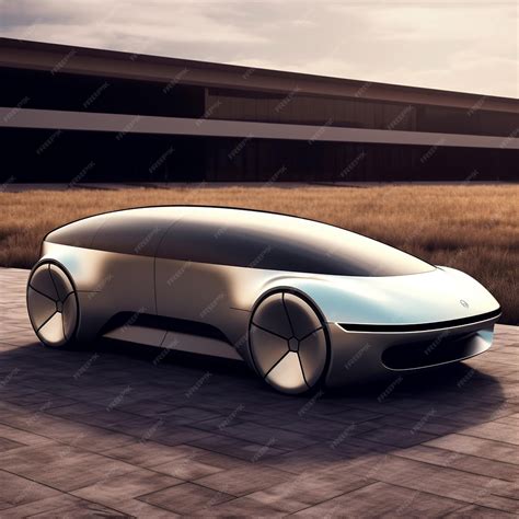 Premium AI Image | A futuristic concept fast electric car in the city ...