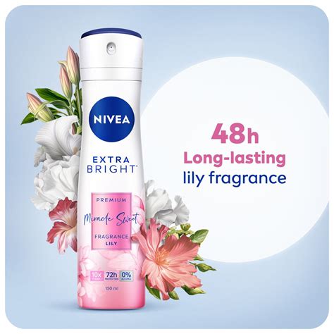 Nivea Extra Bright Miracle Sweet Deodorant With Romantic