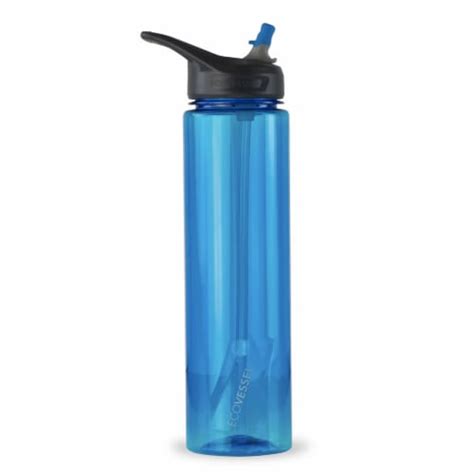 Ecovessel Wave Eastman Tritan Plastic Water Bottle Blue Oz Ralphs