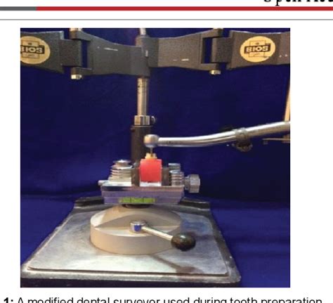 Figure From The Effect Of Finishing Line Designs And Occlusal Surface