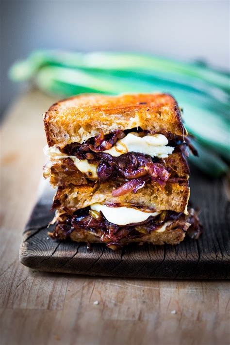 French Onion Grilled Cheese Sandwich Feasting At Home