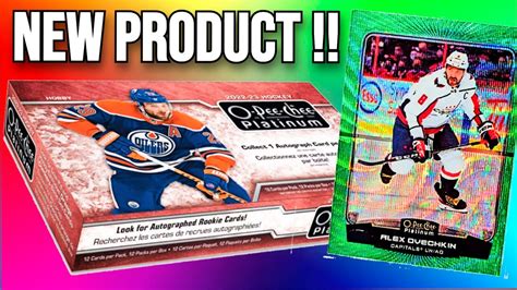 2022 23 Upper Deck O Pee Chee Platinum Hockey Hobby Box Opening YouTube