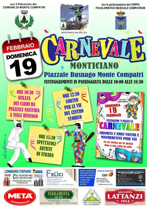 Carnevale A Monte Compatri