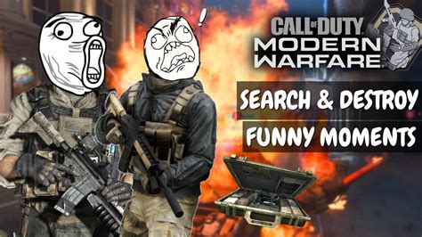 COD MW FUNNY MOMENTS HC SEARCH AND DESTROY YouTube