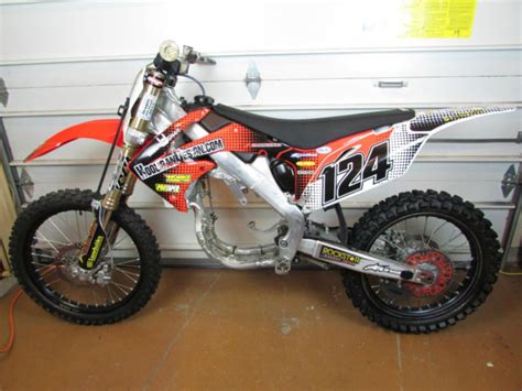 2012 Honda Crf450r Complete Rolling Chassis Roller Ready For