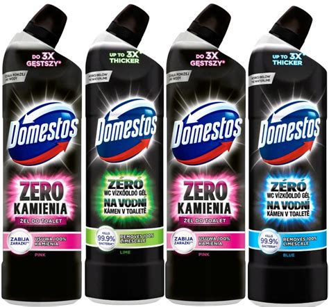 ŻEL DO WC DOMESTOS ZERO KAMIENIA 4x750ML ZESTAW XL 11295376854 Allegro pl