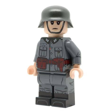 Ww2 Officer Minifigure United Bricks Nashvegas Bricks