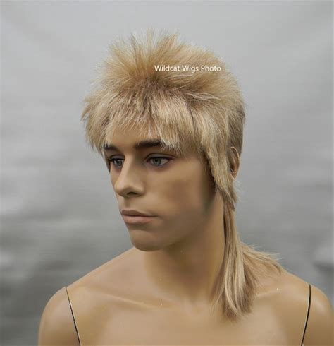 Blonde Mullet Wig