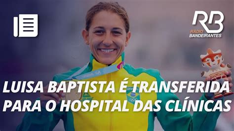 Triatleta Luisa Baptista Transferida De Hospital Ap S Ser Atropelada