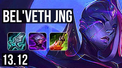 Bel Veth Vs Graves Jng Winrate Legendary Euw Master