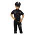 Fantasia Masculina Infantil Policial Completa Cinto Festa Fantasy