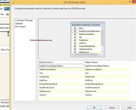 Row Count Transformation In Ssis