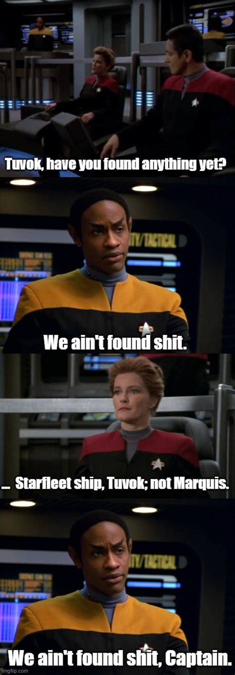 nice reference bro | Tuvok | Know Your Meme