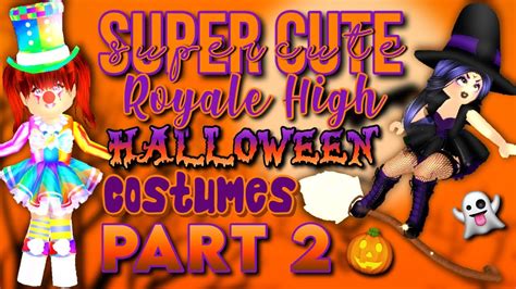 Super Cute Halloween Costumes Part 2 Royale High Outfits Youtube