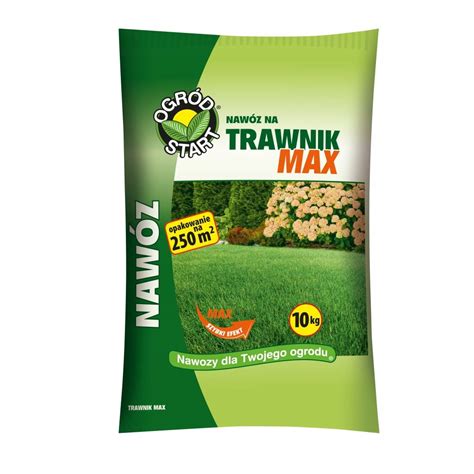 Nawóz do Trawy Trawnik Max granulowany 10 kg MAX 10 KG Cena Opinie