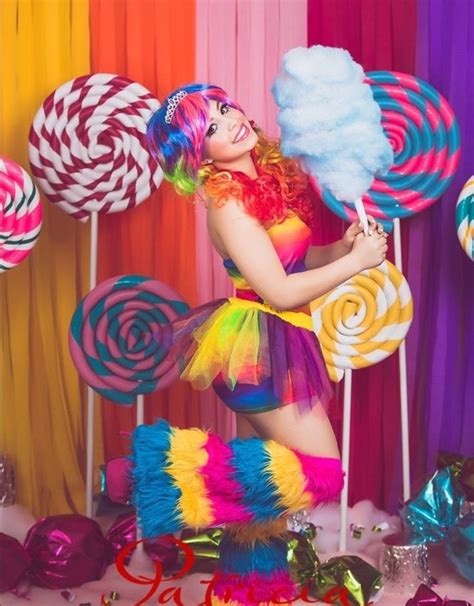 Candyland Photoshoot With Lollipops