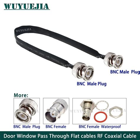 Enchufe Macho Bnc Plano A Conector Macho Hembra Conector Impermeable