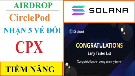 Crypto Fx Ti M N Ng Airdrop Circlepod M Ng Solana Nh N Free