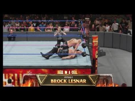 WWE 2K19 Brock Lesnar Vs Big Show Intense YouTube