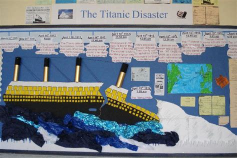 Titanic Classroom Displays Titanic Titanic Art