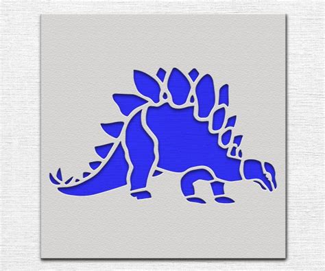 Dinosaur Stencil - Art and Wall Stencil - Stencil Giant