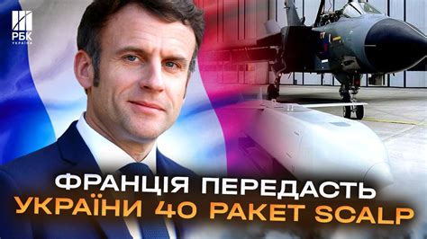 Крилаті ракети і керовані авіабомби Макрон анонсував новий пакет