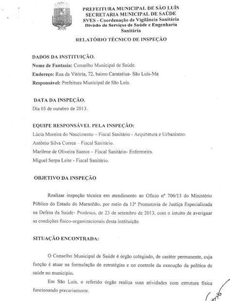 Vigilância Sanitária Pede Interdição Do Conselho Municipal De Saúde