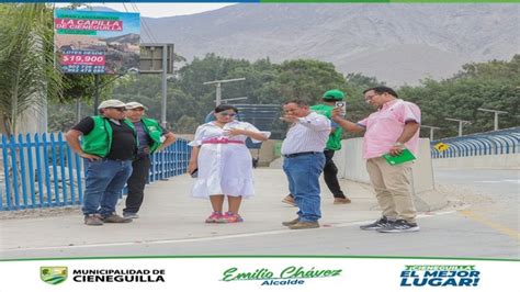 Grml Realiza Inspección A Puente Luis Castañeda Lossio Noticias Municipalidad Distrital De