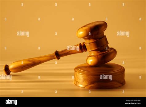 Wooden Gavel Hi Res Stock Photography And Images Alamy