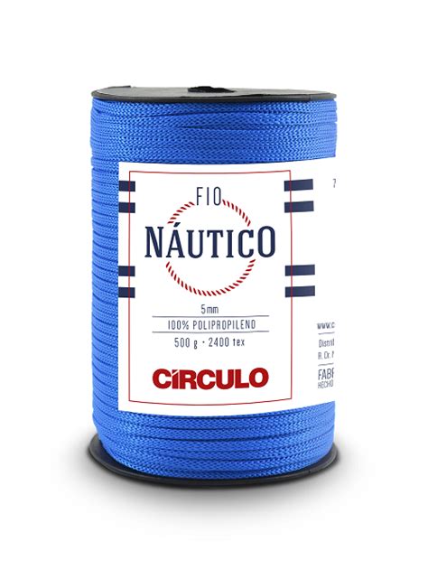 Fio Nautico Mm G Azul Royal Circulo