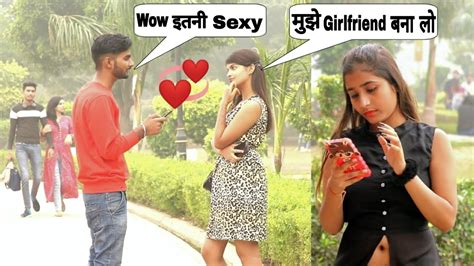 Prank On Cute Girls Sanskari Prank Youtube