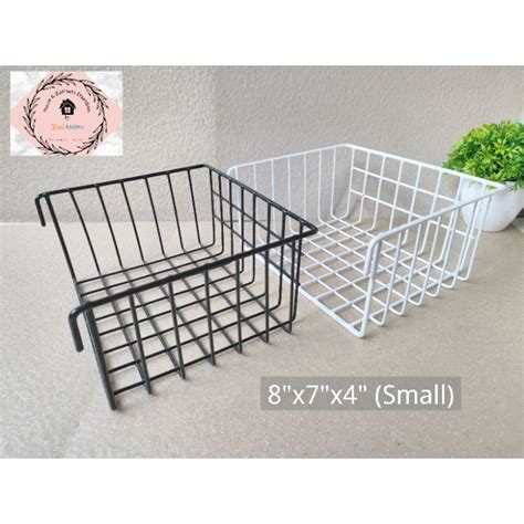 Per Bundle Small Gridwall Basket Open Hook Basket Hanging Wiremesh