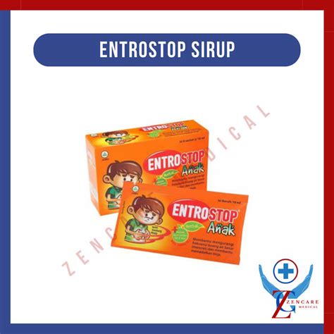 Jual Entrostop Anak Sirup Obat Diare Atau Mencret Eceran Sebox Isi