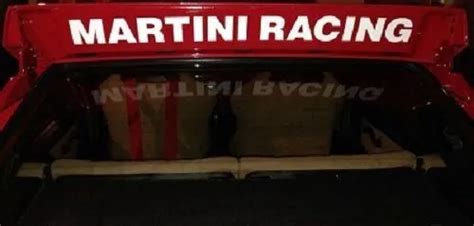 Adesivi Stickers Martini Racing Spoiler Lancia Delta Hf Integrale