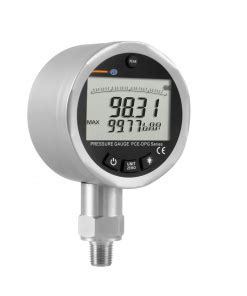 Pressure Indicator Pce Dpg Ica Incl Iso Calibration Certificate