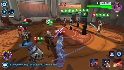 Swgoh Arena Cls Oghan R Chaze Vs Force Mondeo Ep Thrawn Gk