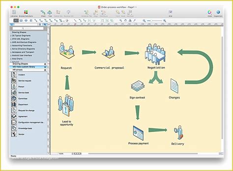 Workflow Template Free Of Create Custom Visio Template Free softwarevu ...