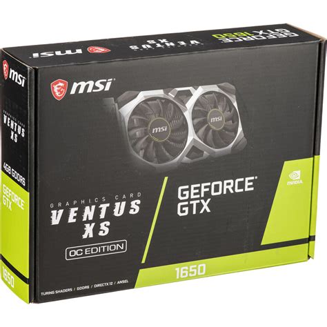 Netcodex Ph Msi Geforce Gtx D Ventus Xs Ocv Graphics Card