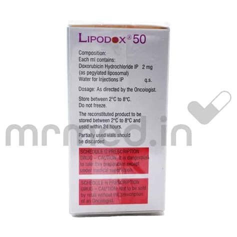 Buy Lipodox 50mg Injection Online Uses Price Dosage Instructions