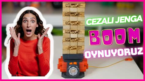 JENGA BOOM U CEZALI OYNUYORUZ I EĞLENCELİ ÇOCUK VİDEOSU I ÇOCUK OYUNU I