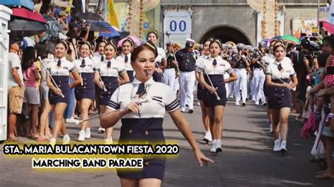 Sta Maria Bulacan Town Fiesta 2020 Grand Marching Band Parade Full