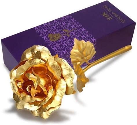 K Golden Rose Goud K Gouden Roos Cadeau Moederdag