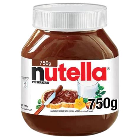 Nutella Hazelnut Spread With Cocoa 750g Chopbox