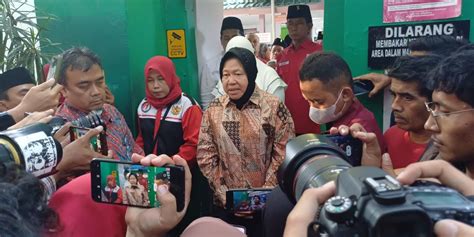 Risma Maju Pilkada Jatim Istana Belum Menyerahkan Surat Pengunduran