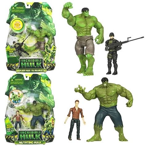 Incredible Hulk Deluxe Movie Action Figures Wave 1 Hasbro Hulk