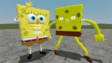 Spongebob Vs Spong Bohb In Garry S Mod Memes Vs Original Youtube